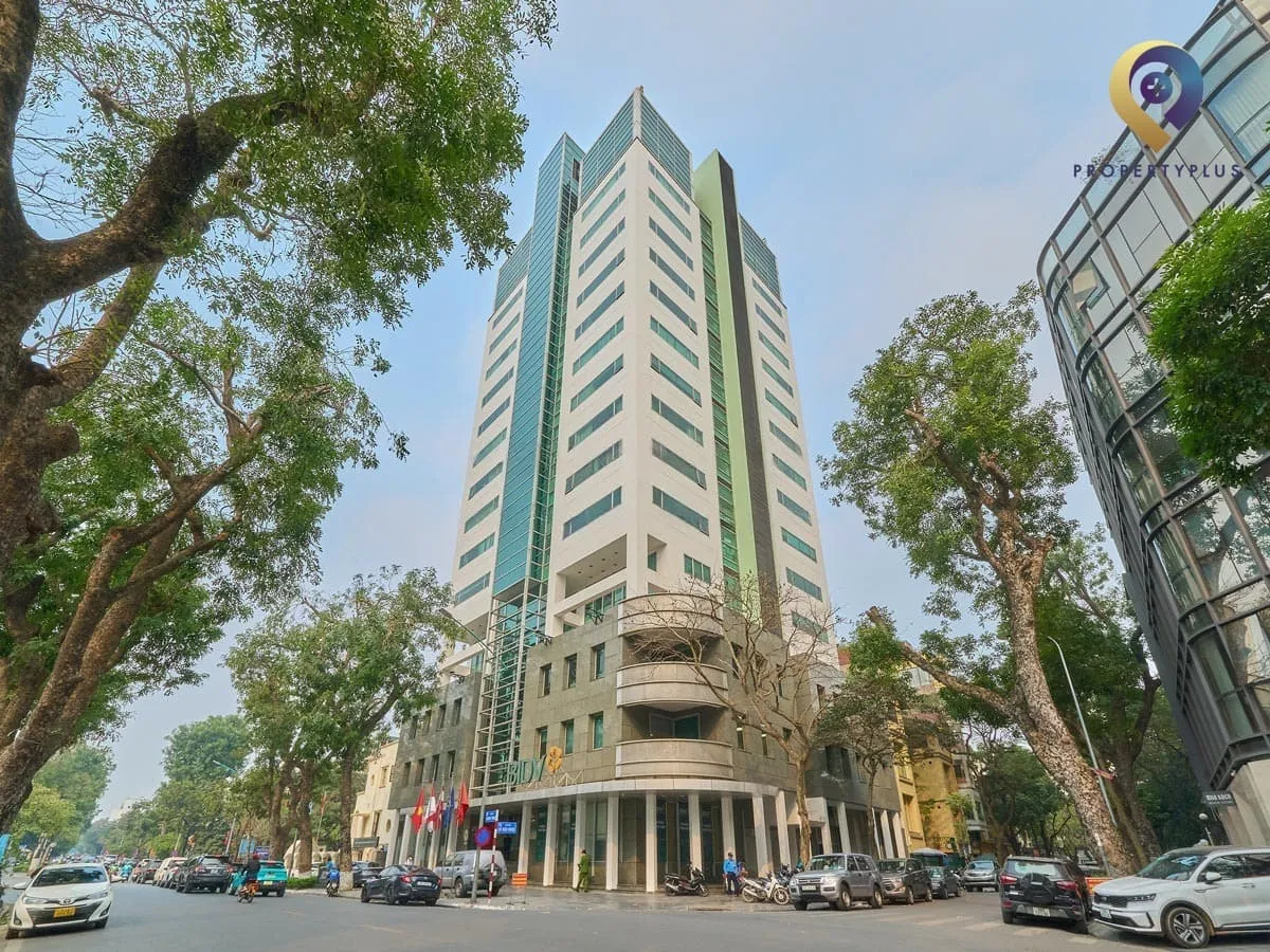 Prime Centre building exterior, Quang Trung street, Hai Ba Trung District